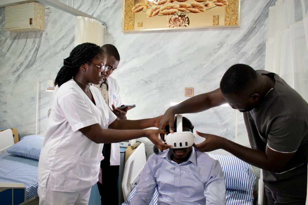 Spintex Medical Center launches Africa’s first virtual reality treatment system, revolutionizing healthcare in Ghana